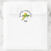 EGS-Aufkleber für Elektroaale Runder Aufkleber (Tasche)