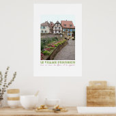 Eguisheim, France Vintage Poster (Küche)