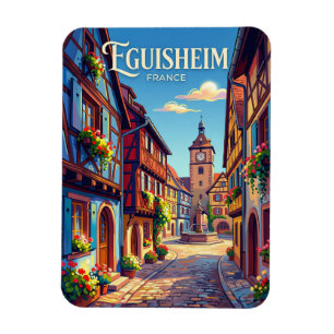 Eguisheim Frankreich Magnet