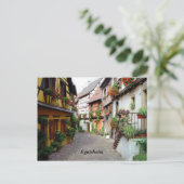 Eguisheim Postkarte (Stehend Vorderseite)