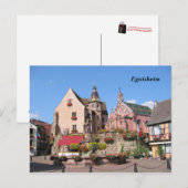 Eguisheim Postkarte (Vorne/Hinten)