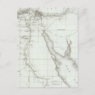 Egyopt und Palästina Postkarte