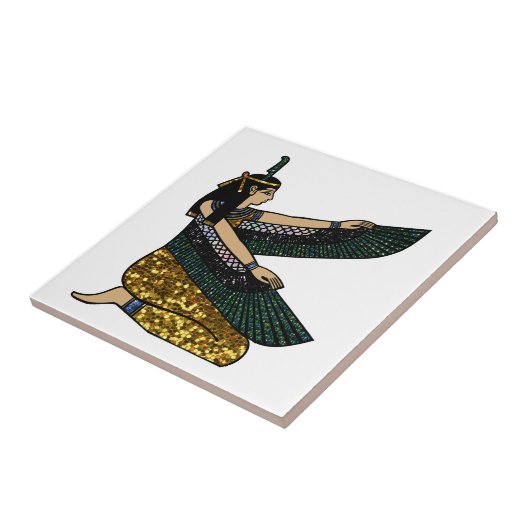 egypische Göttin Fliese (Seite)