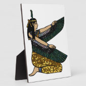 egypische Göttin Fotoplatte (Seite)