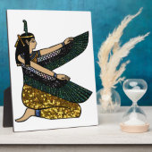 egypische Göttin Fotoplatte (Seite)