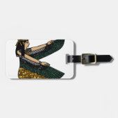 egypische Göttin Gepäckanhänger (Vorderseite horizontal)