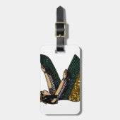 egypische Göttin Gepäckanhänger (Vorderseite vertikal)