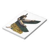 egypische Göttin Notizblock (Rotiert)