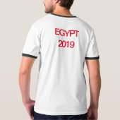 Egypt 2019 africa cup T-Shirt (Rückseite)