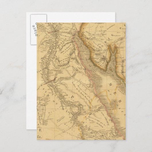 Egypt 7 postkarte (Vorne/Hinten)