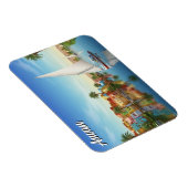 Egypt Aswan Nubian Village Travel Magnet (Rechte Seite)