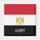 Egypt flag & Africa holiday/Fans-Sport Magnet (Vorne)