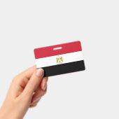 Egypt flag ausweis (Handheld)
