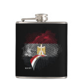 Egypt flag flachmann (Vorderseite)