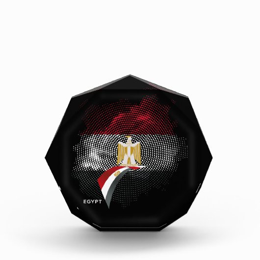 Egypt flag fotoblock (Vorderseite)