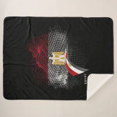 Egypt flag sherpadecke (Vorderseite (Horizontal))