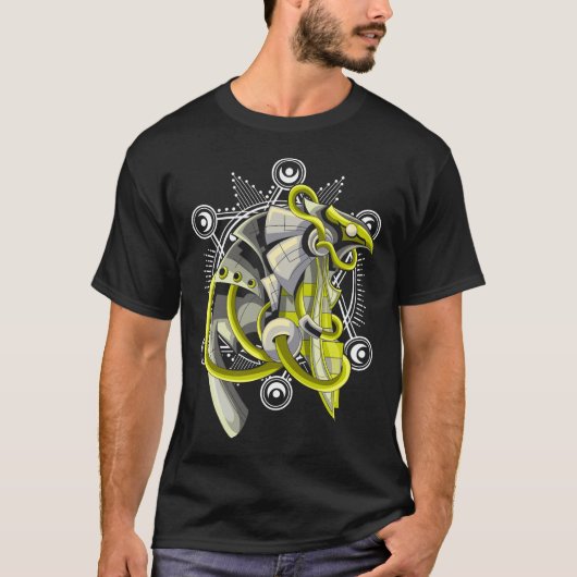 Egypt Horus Sacred Geometry Ancient Egyptian T-Shirt (Vorderseite)