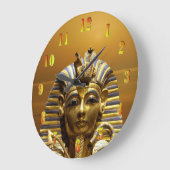 Egypt King Tut Große Wanduhr (Winkel)