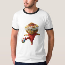 Egypt Koshari Soccer Mascot T-Shirt - Group G 