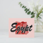 Egypt map postkarte (Stehend Vorderseite)