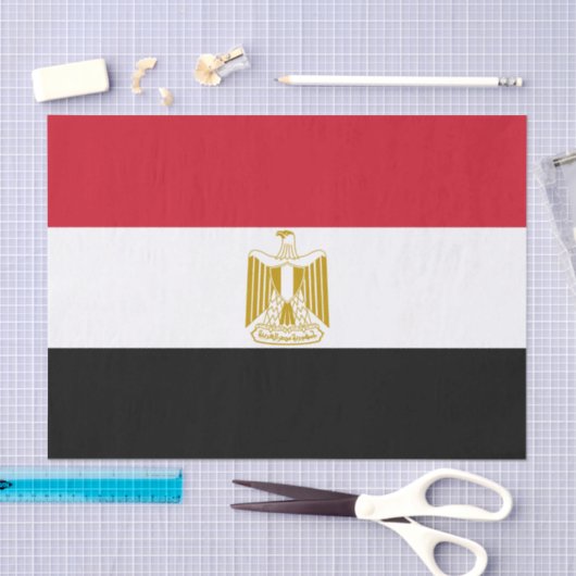 Egypt paper tissue, Egyptian Flag tissue paper Seidenpapier (Handwerk)