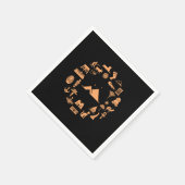 Egypt Pyramid Egyptian Temple Serviette (Ecke)