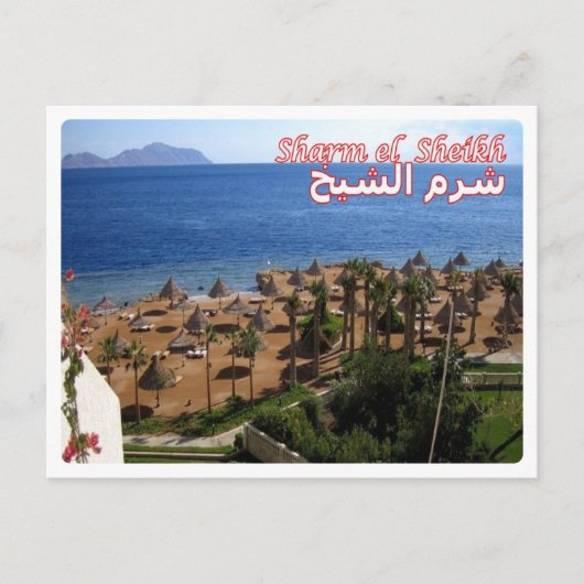 Egypt - Red Sea - Sharm el Sheikh - Postkarte (Vorderseite)