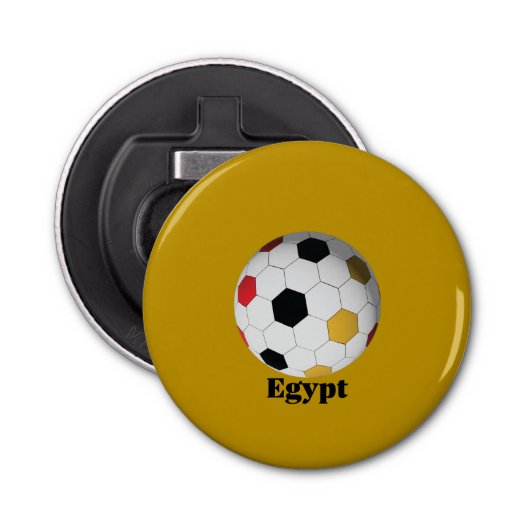 Egypt Soccer  Flaschenöffner (Vorderseite)