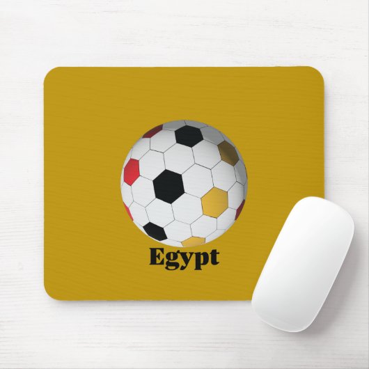 Egypt Soccer Mousepad (Mit Mouse)