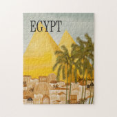 Egypt Travel Poster Jigsaw Puzzle (Vertikal)