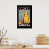 Egypt Vintage Travel Poster (Küche)
