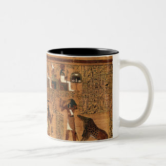 Egyptian books of the dead. zweifarbige tasse