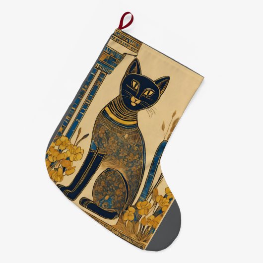 Egyptian christmas großer weihnachtsstrumpf (Vorderansicht (hängend))