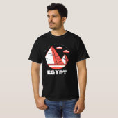 Egyptian Desert T-Shirt, Pyramids Tee (Vorne ganz)