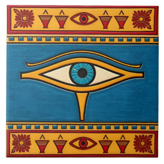Egyptian Eye of Horus, Eye of Ra Egypt Deity Fliese