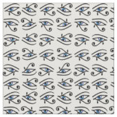 Egyptian Eye of Horus or wadjet Stoff (Nahaufnahme)