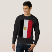 Egyptian Flag Egypt Sweatshirt (Vorne ganz)
