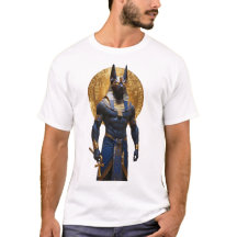Egyptian God Anubis – Muscular Full Figure Holding