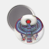 EGYPTIAN GOD HORUS MAGNET (Vorderseite/Rückseite)