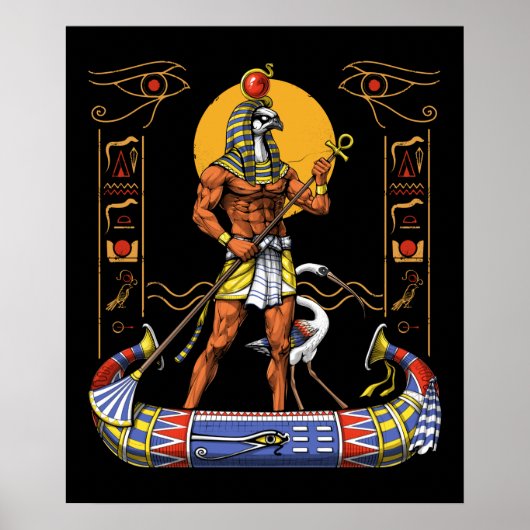 Egyptian God Ra Poster (Vorne)