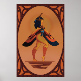 Egyptian Goddess MAAT Poster