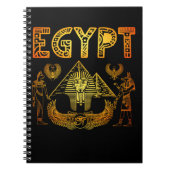 Egyptian Gods Pyramids King Egypt Pharaoh Notizblock (Vorderseite)