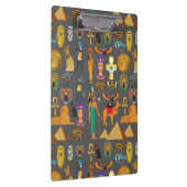 Egyptian Hieroglyphic Symbol Pattern pharaoh      Klemmbrett (Rechts)