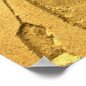 Egyptian hieroglyphs Poster (Ecke)