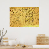 Egyptian hieroglyphs Poster (Küche)
