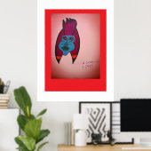 Egyptian Inspired Horror Themed Mummy  Poster (Heimbüro)