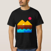 EGYPTIAN PYRAMIDS T-SHIRT (Vorderseite)