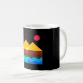 EGYPTIAN PYRAMIDS T-SHIRT KAFFEETASSE (VorderseiteRechts)