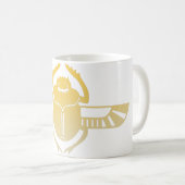 Egyptian scarab beetle. kaffeetasse (VorderseiteRechts)