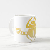 Egyptian scarab beetle. kaffeetasse (Vorderseite Links)